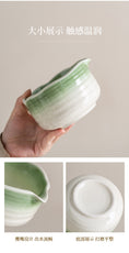 Charger l'image dans la visionneuse de la galerie, Kit Matcha Floral Vert – Bol Matcha Céramique et Fouet Matcha pour THÉ MATCHA