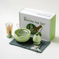 Charger l'image dans la visionneuse de la galerie, Kit Matcha Traditionnel Vert – Bol Matcha Céramique et Fouet Matcha pour THÉ MATCHA