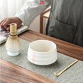Charger l'image dans la visionneuse de la galerie, Kit Matcha Rose Céramique – Set Matcha Japonais pour THÉ MATCHA