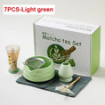 Charger l'image dans la visionneuse de la galerie, Kit Matcha Zen – Bol Matcha Vert Céramique et Fouet Matcha pour THÉ MATCHA