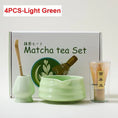 Charger l'image dans la visionneuse de la galerie, Kit Matcha Zen – Bol Matcha Vert Céramique et Fouet Matcha pour THÉ MATCHA