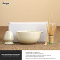 Charger l'image dans la visionneuse de la galerie, Kit Matcha Noir Élégant – Bol Matcha Céramique et Fouet Matcha pour THÉ MATCHA