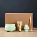 Charger l'image dans la visionneuse de la galerie, Kit Matcha – The Matcha – Bleu Nuit avec Bol Céramique et Fouet Bambou