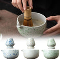 Charger l'image dans la visionneuse de la galerie, Bol Matcha avec Support Fouet – Bol Matcha Céramique pour THÉ MATCHA - Oshi Matcha