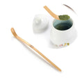 Charger l'image dans la visionneuse de la galerie, Kit Matcha Blanc et Rouge – Chasen, Chashaku et Support Fouet - Oshi Matcha