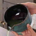 Charger l'image dans la visionneuse de la galerie, Kit Matcha Bleu Nuit – Bol Céramique, Fouet Bambou et Accessoires - Oshi Matcha
