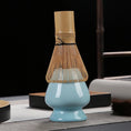 Charger l'image dans la visionneuse de la galerie, Kit Matcha Bleu Nuit – Bol Céramique, Fouet Bambou et Accessoires - Oshi Matcha