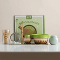 Charger l'image dans la visionneuse de la galerie, Kit Matcha Dégradé Rose – Bol Matcha avec Bec Verseur et Fouet Matcha pour THÉ MATCHA - Oshi Matcha