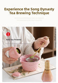 Charger l'image dans la visionneuse de la galerie, Kit Matcha Dégradé Rose – Bol Matcha avec Bec Verseur et Fouet Matcha pour THÉ MATCHA - Oshi Matcha