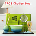 Charger l'image dans la visionneuse de la galerie, Kit Matcha Dégradé Vert – Bol Matcha Céramique et Fouet Matcha pour THÉ MATCHA - Oshi Matcha