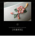 Charger l'image dans la visionneuse de la galerie, Kit Matcha Fleur Artisanale – Bol Matcha Céramique et Fouet Matcha pour THÉ MATCHA - Oshi Matcha
