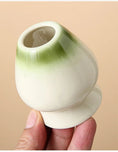 Charger l'image dans la visionneuse de la galerie, Kit Matcha Floral Vert – Bol Matcha Céramique et Fouet Matcha pour THÉ MATCHA - Oshi Matcha