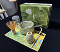 Charger l'image dans la visionneuse de la galerie, Kit Matcha Japonais Rustique – Bol Matcha Vert Texturé et Fouet Matcha pour THÉ MATCHA - Oshi Matcha