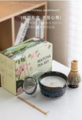 Charger l'image dans la visionneuse de la galerie, Kit Matcha Nuit Étoilée – Bol Matcha Noir et Fouet Matcha pour THÉ MATCHA - Oshi Matcha