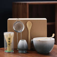Charger l'image dans la visionneuse de la galerie, Kit Matcha – The Matcha – Blanc Crème avec Bol Verseur et Accessoires - Oshi Matcha