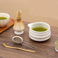 Charger l'image dans la visionneuse de la galerie, Kit Matcha – The Matcha – Blanc Moderne avec Bol Verseur et Chasen - Oshi Matcha
