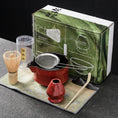 Charger l'image dans la visionneuse de la galerie, Kit Matcha – The Matcha – Bleu Nuit avec Bol Céramique et Fouet Bambou - Oshi Matcha