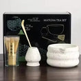 Charger l'image dans la visionneuse de la galerie, Kit Matcha – The Matcha – Bleu Nuit avec Bol Céramique et Fouet Bambou - Oshi Matcha