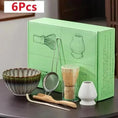 Charger l'image dans la visionneuse de la galerie, Kit Matcha – The Matcha – Bleu Nuit avec Bol Céramique et Fouet Bambou - Oshi Matcha