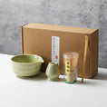 Charger l'image dans la visionneuse de la galerie, Kit Matcha – The Matcha – Vert Lime avec Coffret Cadeau et Accessoires - Oshi Matcha