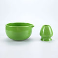Charger l'image dans la visionneuse de la galerie, Kit Matcha – The Matcha – Vert Pastel avec Bol et Fouet Bambou - Oshi Matcha