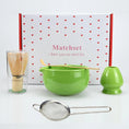 Charger l'image dans la visionneuse de la galerie, Kit Matcha – The Matcha – Vert Pastel avec Bol et Fouet Bambou - Oshi Matcha