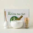 Charger l'image dans la visionneuse de la galerie, Kit Matcha Traditionnel Vert – Bol Matcha Céramique et Fouet Matcha pour THÉ MATCHA - Oshi Matcha