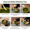 Charger l'image dans la visionneuse de la galerie, Kit Matcha Traditionnel Vert – Bol Matcha Céramique et Fouet Matcha pour THÉ MATCHA - Oshi Matcha