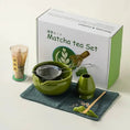 Charger l'image dans la visionneuse de la galerie, Kit Matcha Traditionnel Vert – Bol Matcha Céramique et Fouet Matcha pour THÉ MATCHA - Oshi Matcha