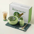 Charger l'image dans la visionneuse de la galerie, Kit Matcha Traditionnel Vert – Bol Matcha Céramique et Fouet Matcha pour THÉ MATCHA - Oshi Matcha