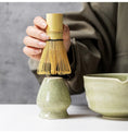 Charger l'image dans la visionneuse de la galerie, Kit Matcha Vert Jade – Bol Céramique, Fouet Bambou et Accessoires - Oshi Matcha