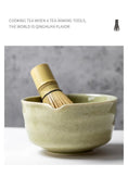 Charger l'image dans la visionneuse de la galerie, Kit Matcha Vert Jade – Bol Céramique, Fouet Bambou et Accessoires - Oshi Matcha