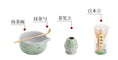 Charger l'image dans la visionneuse de la galerie, Kit Matcha Vert Moucheté – Set Matcha Cérémonie pour THÉ MATCHA - Oshi Matcha