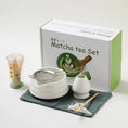 Charger l'image dans la visionneuse de la galerie, Kit Matcha Zen – Bol Matcha Vert Céramique et Fouet Matcha pour THÉ MATCHA - Oshi Matcha