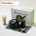 Charger l'image dans la visionneuse de la galerie, Kit Matcha Zen – Bol Matcha Vert Céramique et Fouet Matcha pour THÉ MATCHA - Oshi Matcha