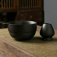Charger l'image dans la visionneuse de la galerie, Rituel Matcha Marron – Set Céramique avec Fouet Bambou - Oshi Matcha