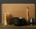 Charger l'image dans la visionneuse de la galerie, Rituel Matcha Marron – Set Céramique avec Fouet Bambou - Oshi Matcha