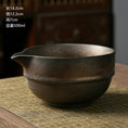Charger l'image dans la visionneuse de la galerie, Rituel Matcha Marron – Set Céramique avec Fouet Bambou - Oshi Matcha