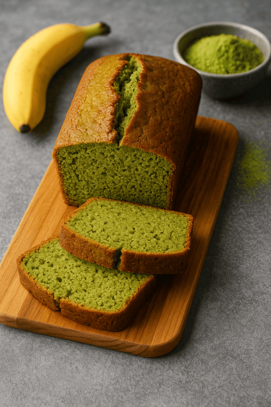 Banana Bread au Matcha : Le cake moelleux revisité - Oshi Matcha