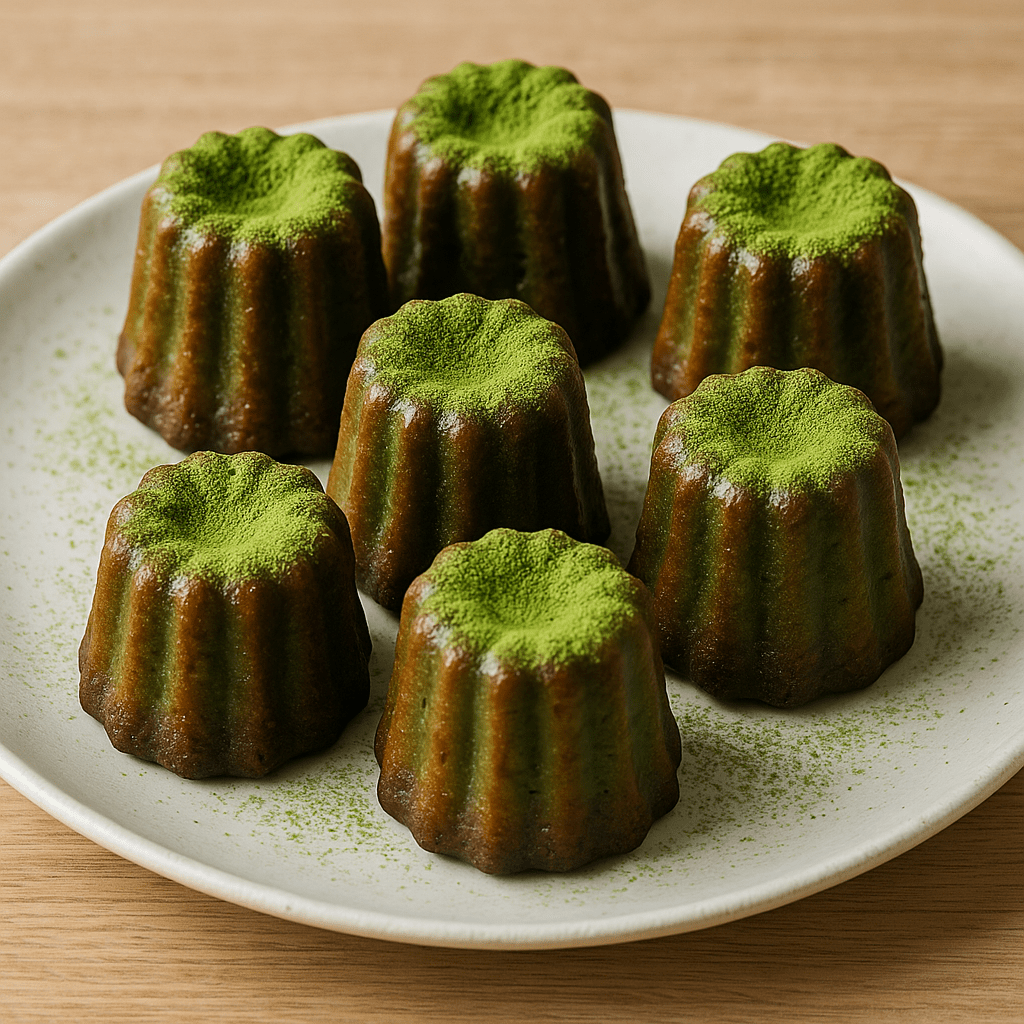 Canelés Bordelais au Matcha : l’élégance franco-japonaise - Oshi Matcha