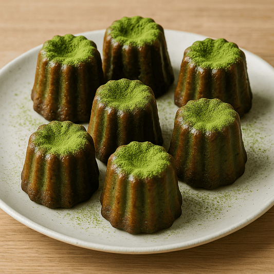 Canelés Bordelais au Matcha : l’élégance franco-japonaise - Oshi Matcha