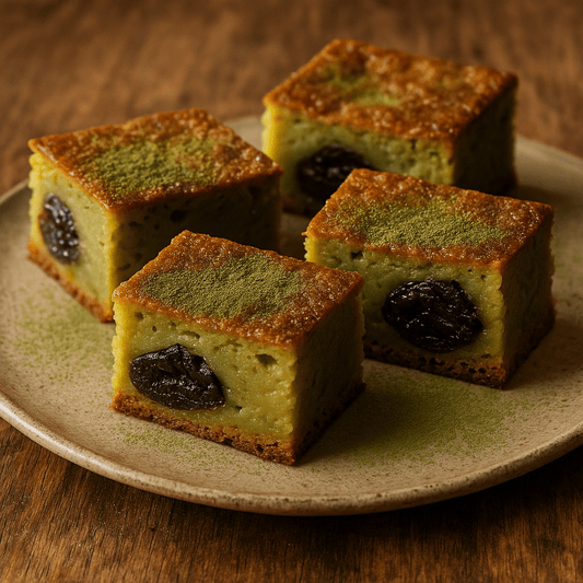 Far Breton au Matcha : tradition bretonne et élégance japonaise - Oshi Matcha