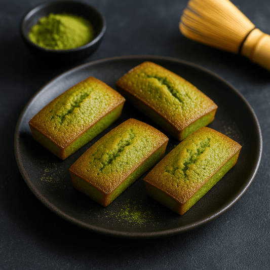 Financiers au Matcha : Petits gâteaux raffinés à la française - Oshi Matcha