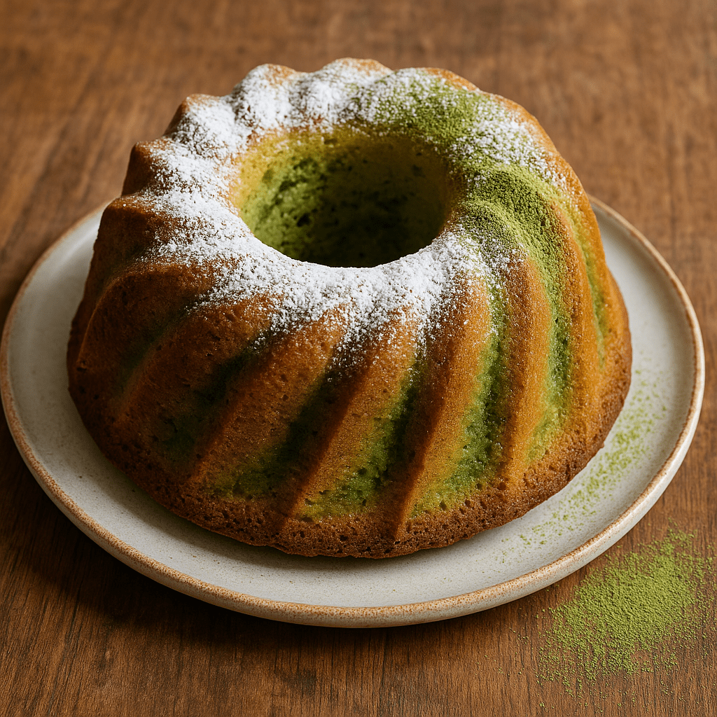 Kouglof au Matcha : l’Alsace rencontre Kyoto - Oshi Matcha