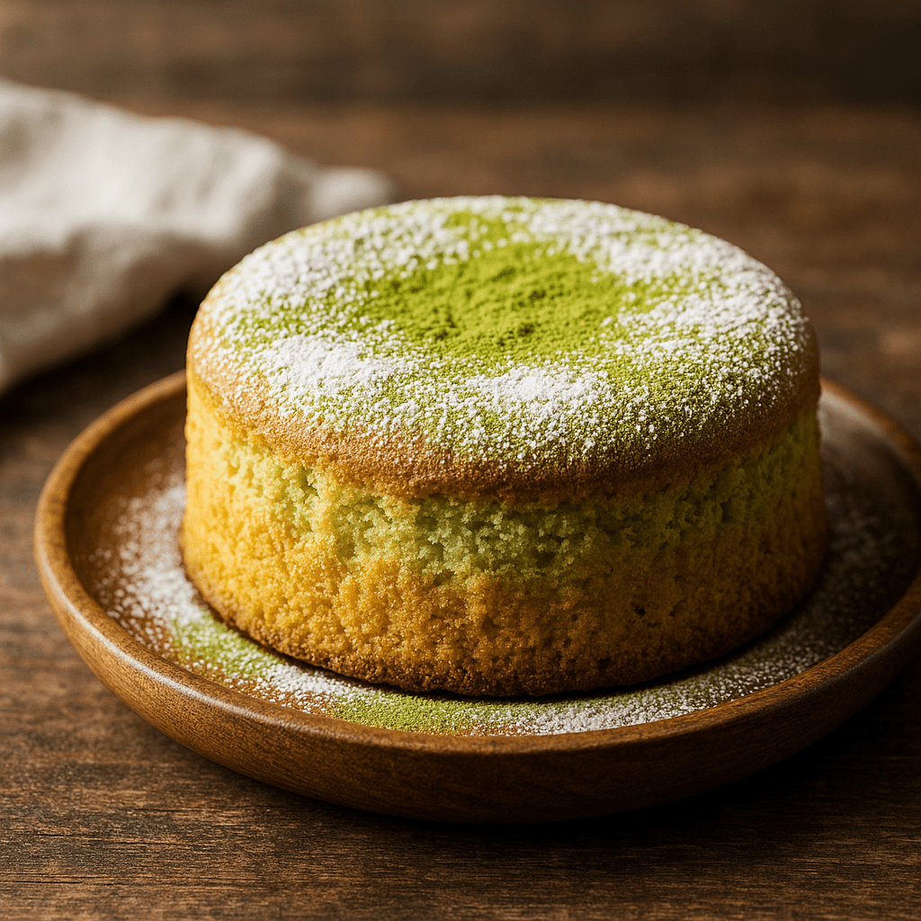 Matcha Biscuit de Savoie : la légèreté alpine aux couleurs du Japon - Oshi Matcha