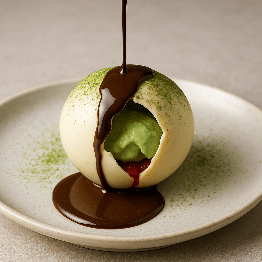 Matcha Sphere Surprise : l’art de la dégustation ludique - Oshi Matcha