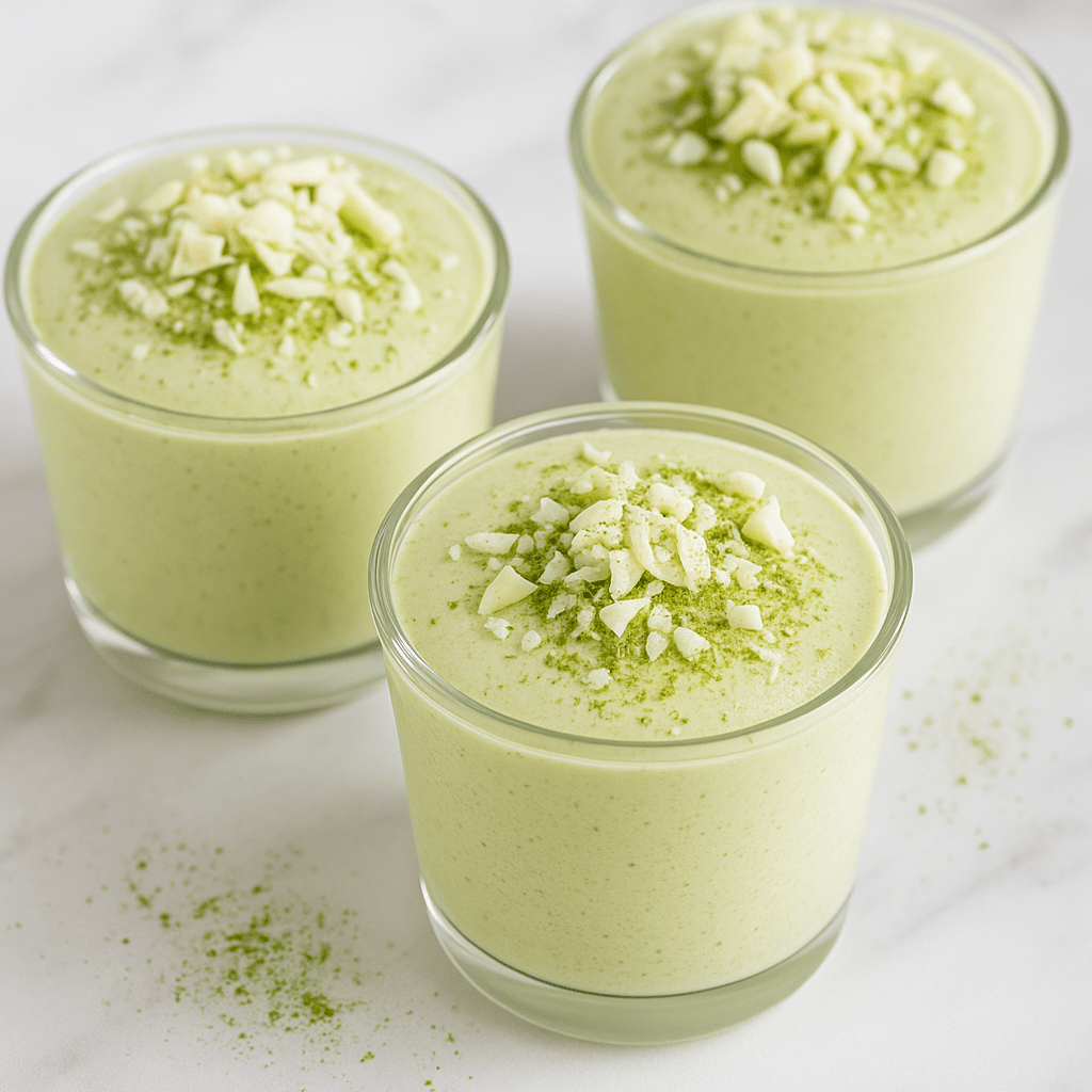 Mousse Aérienne au Matcha et Chocolat Blanc : un nuage gourmand - Oshi Matcha