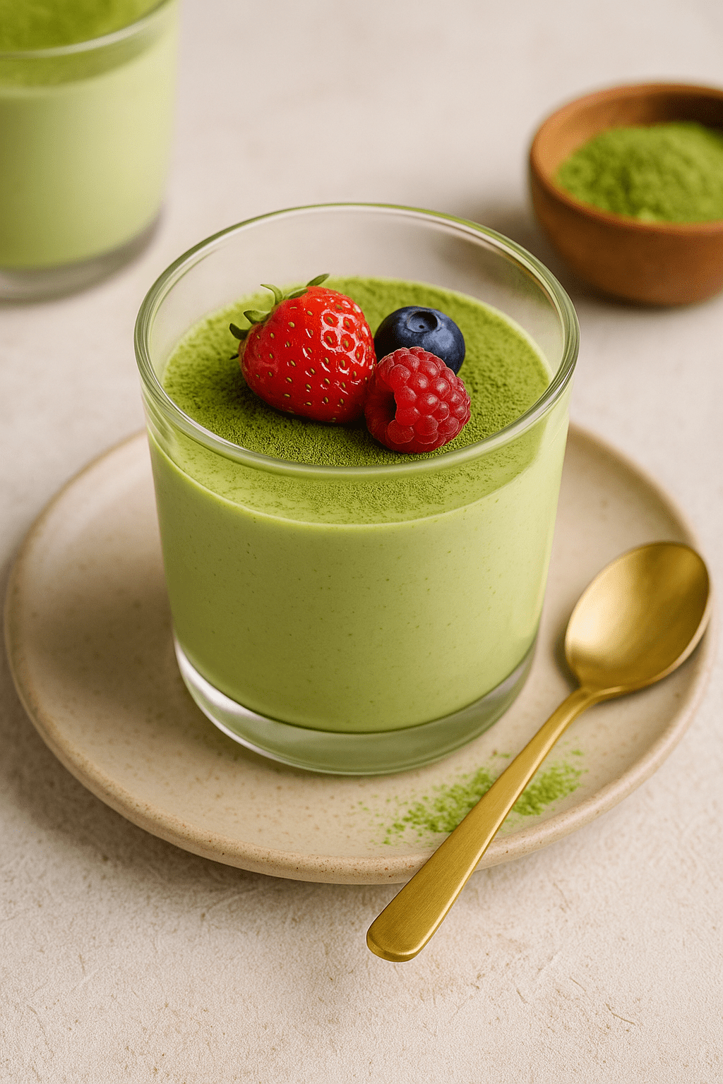Panna Cotta au Matcha : Un dessert italien aux accents japonais - Oshi Matcha