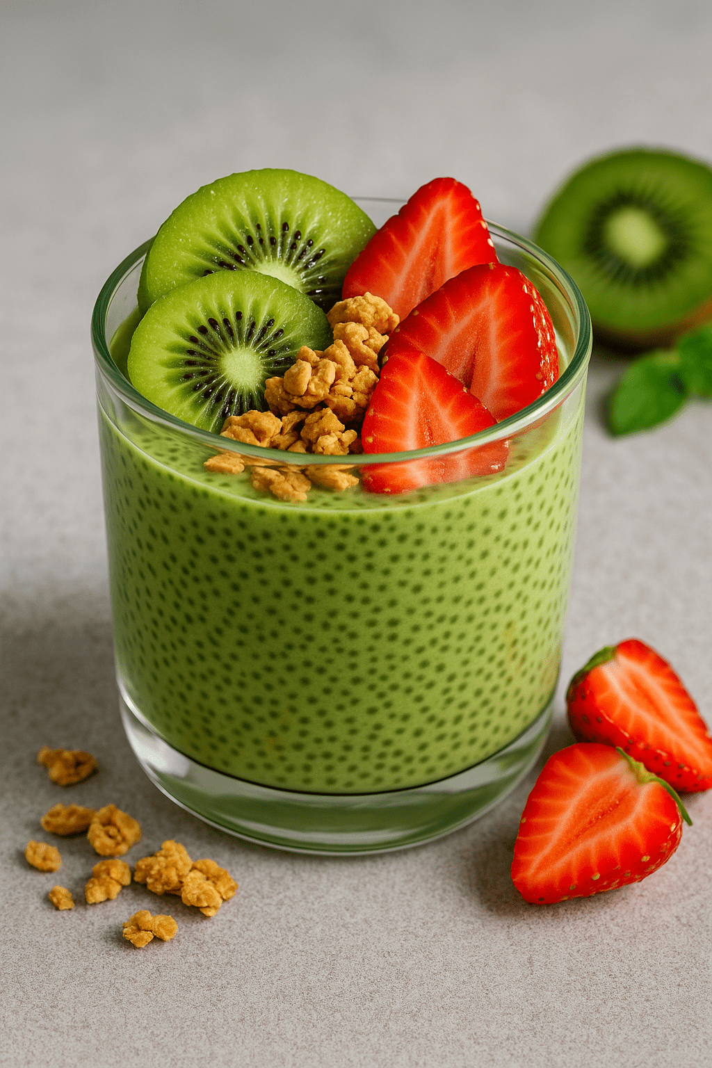 Pudding de Chia au Matcha : Un dessert healthy et raffiné - Oshi Matcha