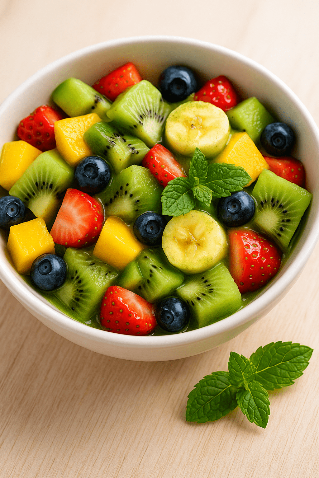 Salade de Fruits au Matcha : Fraîcheur et originalité en toute légèreté - Oshi Matcha